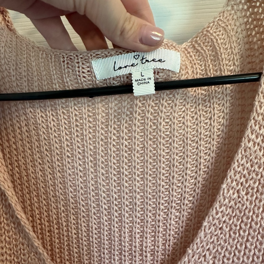 3/$8 🍁 Love Tree Front Knot Sweater - Picture 2 of 7